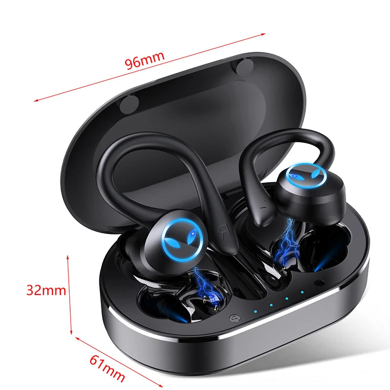 High Quality Wireless Bluetooth Earphones With Over The Ear Sports Noise Reduction And Ultra Long Battery Life Technology